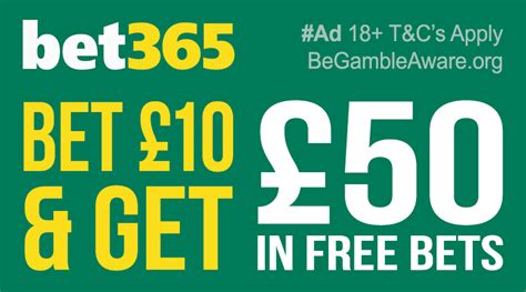 bet365 50 free bet offer